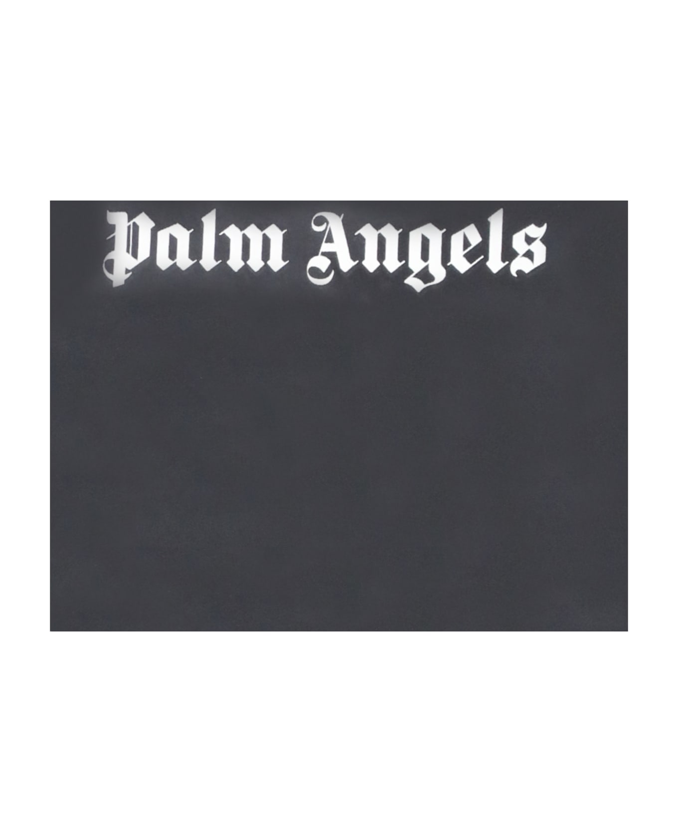 Palm Angels Logo Light Puffer Vest - Black
