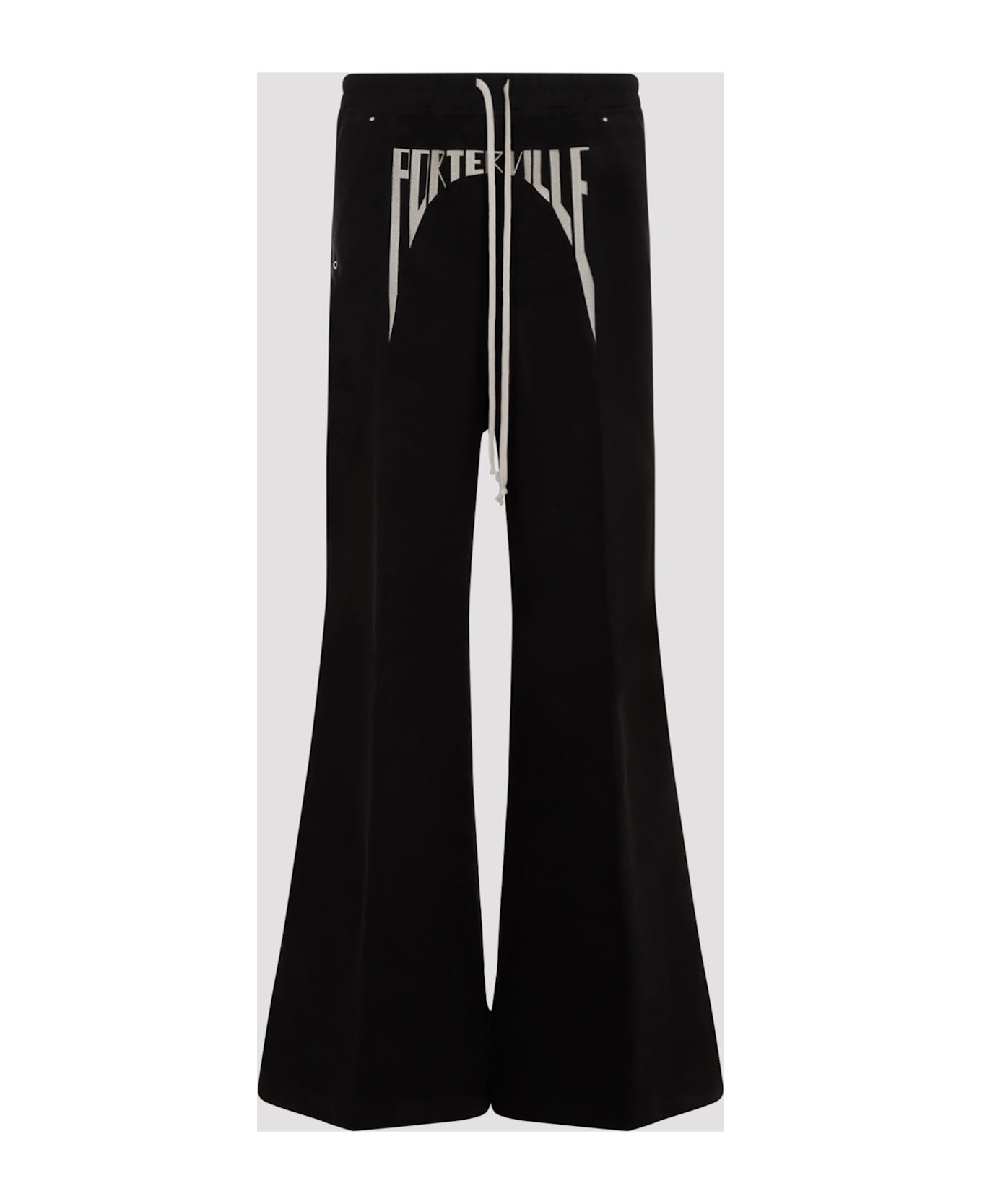 Rick Owens Porterville Wide Bela Pants - Black Pearl