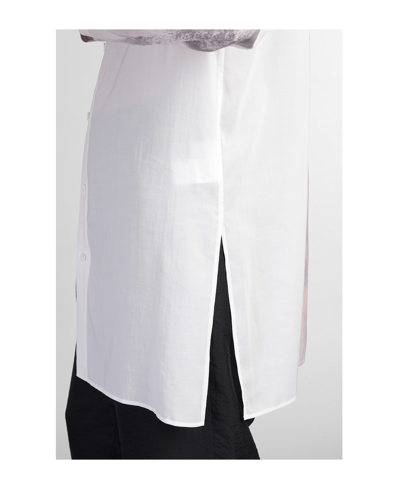 Yohji Yamamoto Shirt In Multicolor Cellulose - multicolor