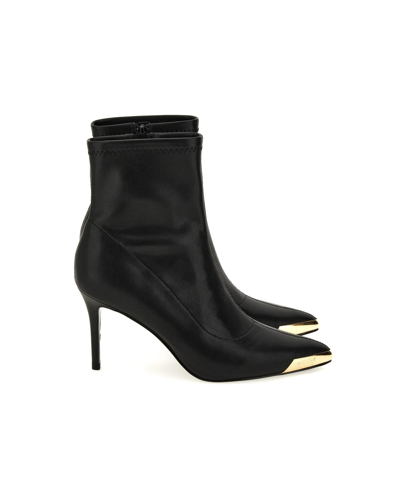 Versace Jeans Couture Black Ankle Boots - Black