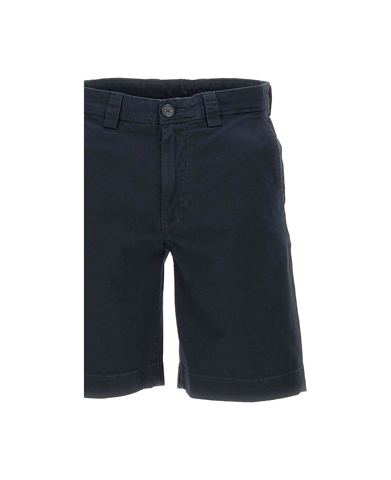 Woolrich Straight-leg Chino Shorts - Blu