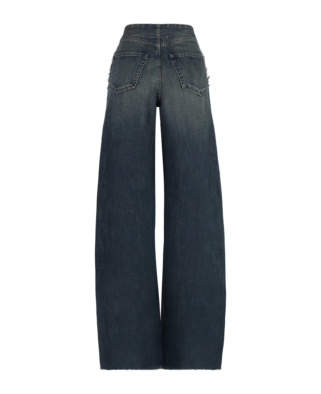 MM6 Maison Margiela Cotton Jeans - Blue