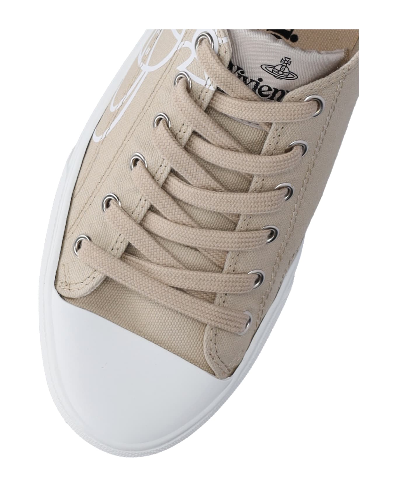 Vivienne Westwood 'plimsoll Low Top 2.0' Sneakers - Beige