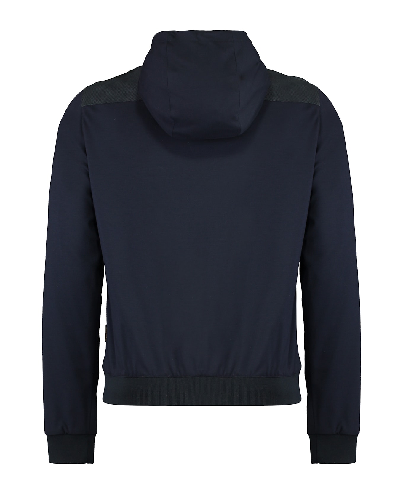Moorer Amadeo Full Zip Hoodie - blue