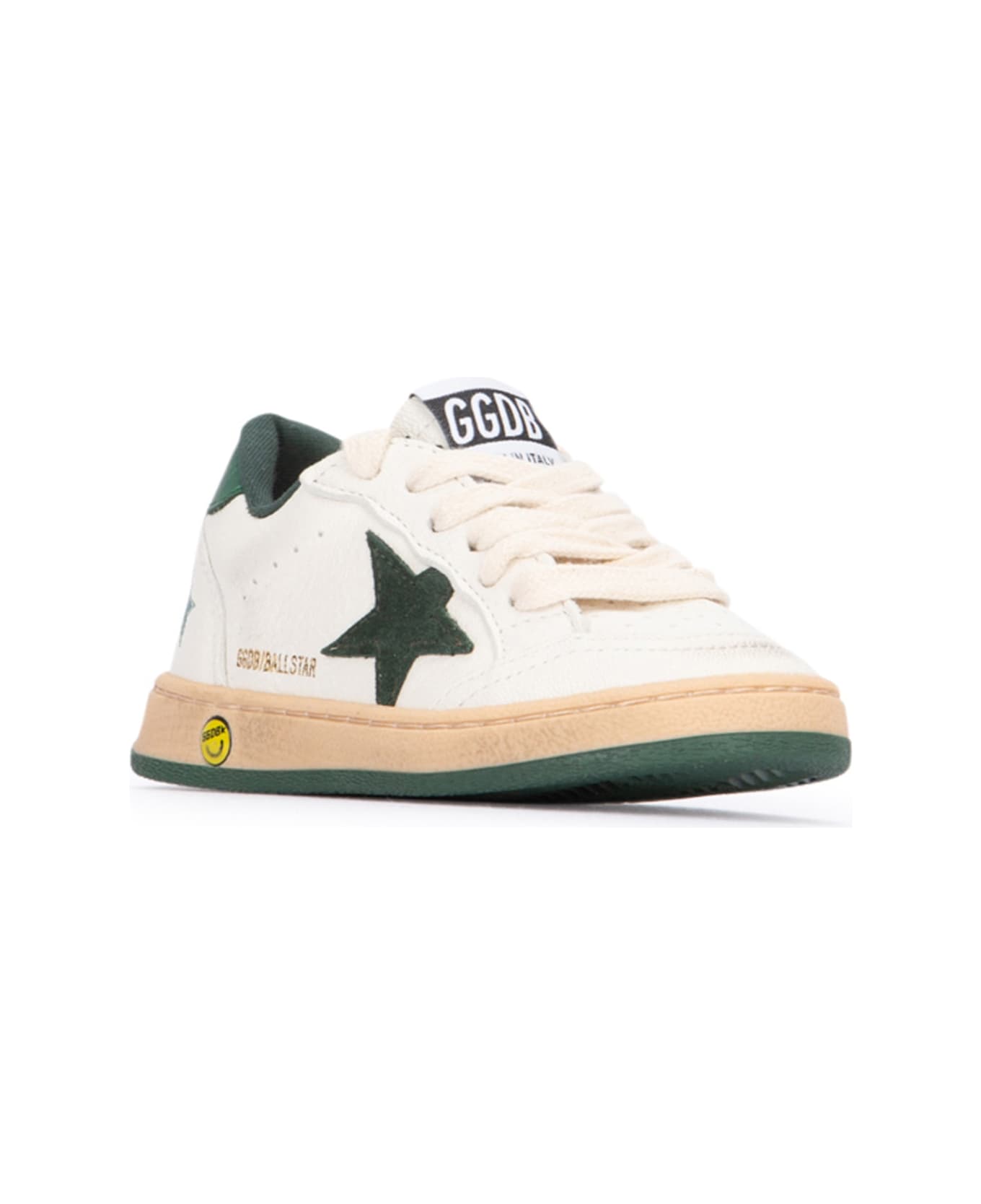 Golden Goose Sneakers - WHITEGREEN