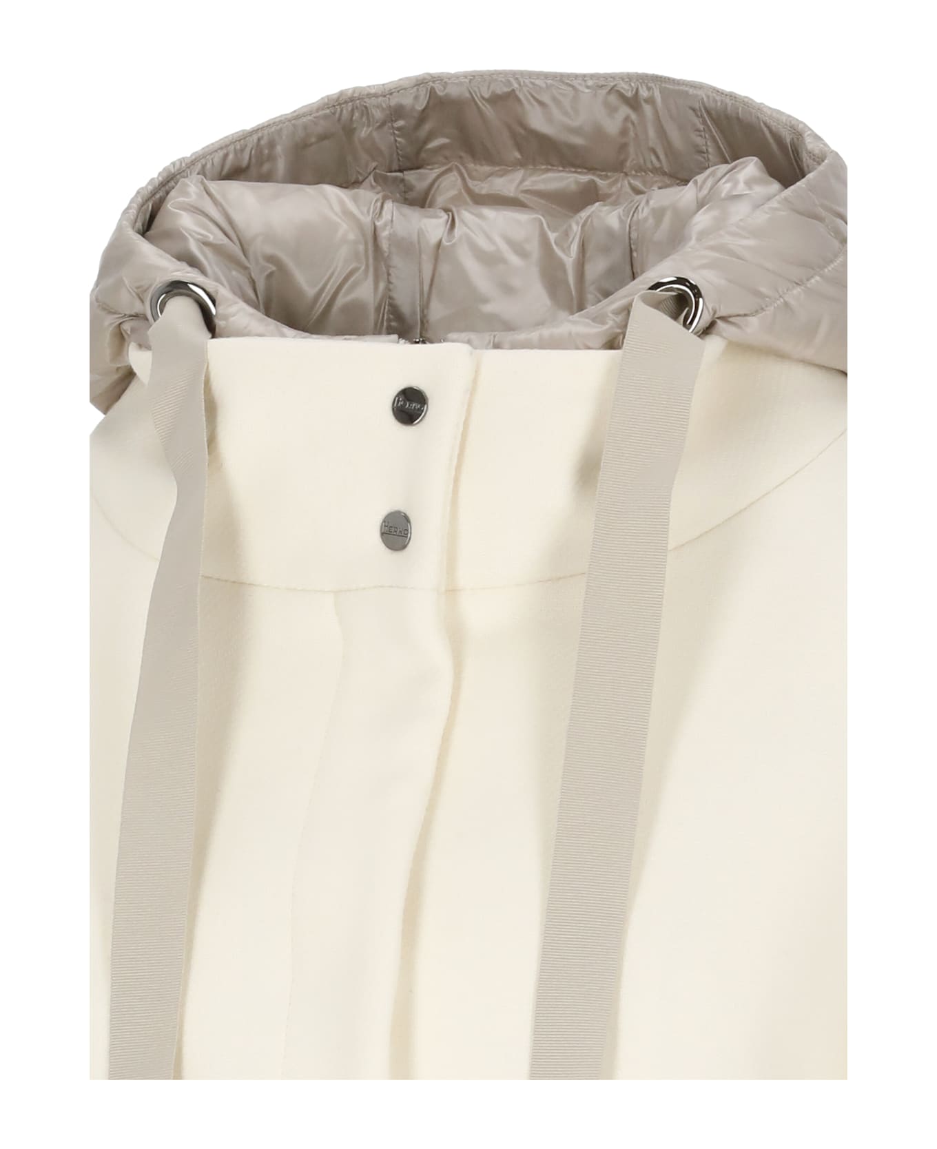 Herno Padded Coat - Ivory
