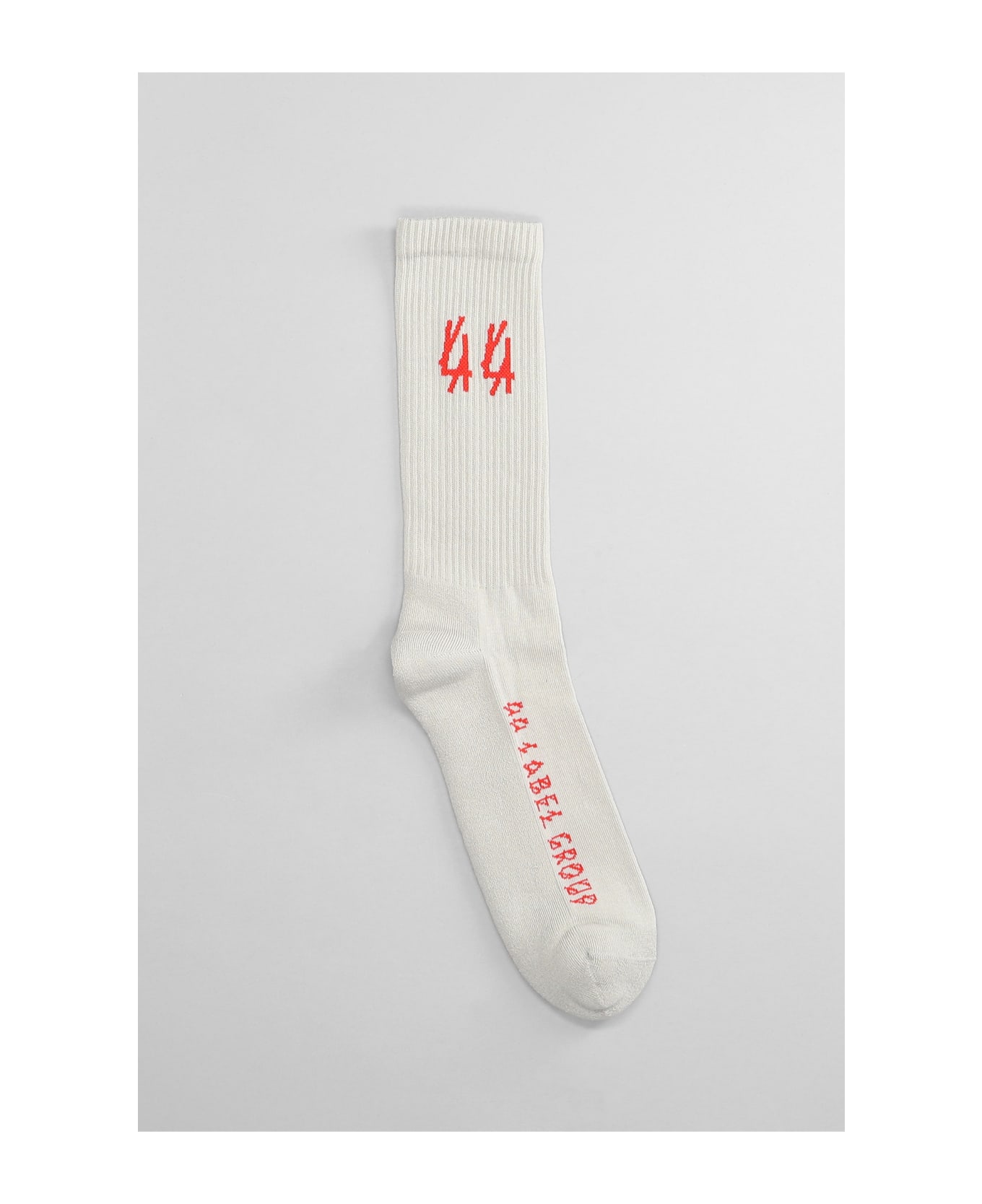 44 Label Group Socks In Grey Cotton - grey