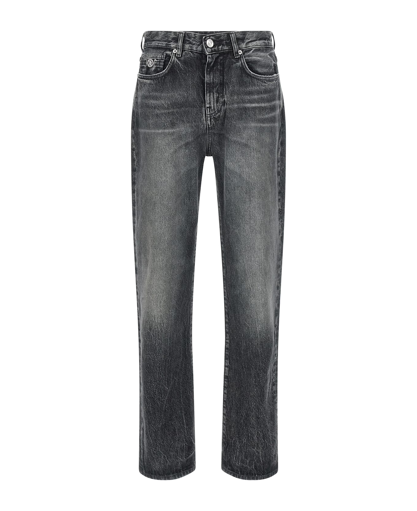 Versace 'medusa Biggie' Jeans - Gray