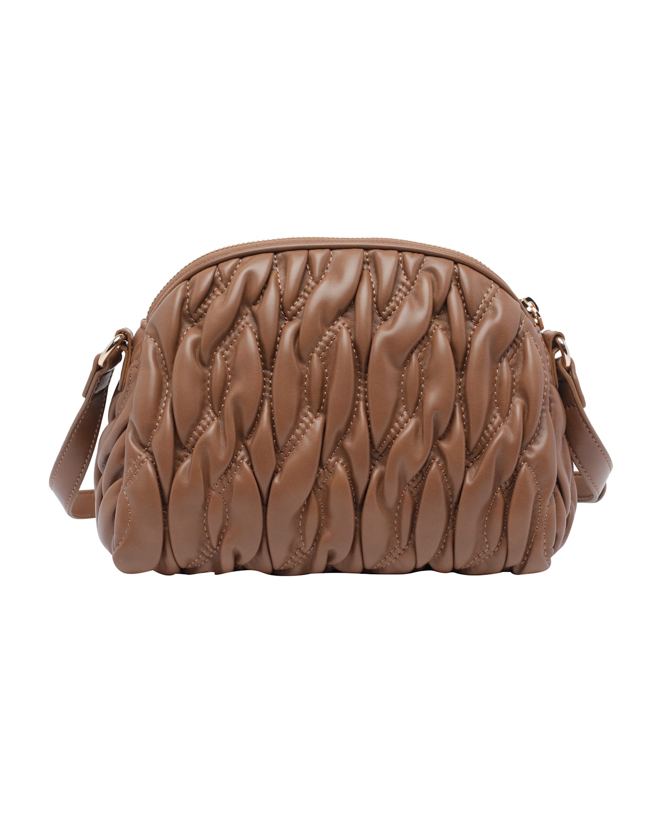 Liu-Jo Logo Crossbody Bag - Beige