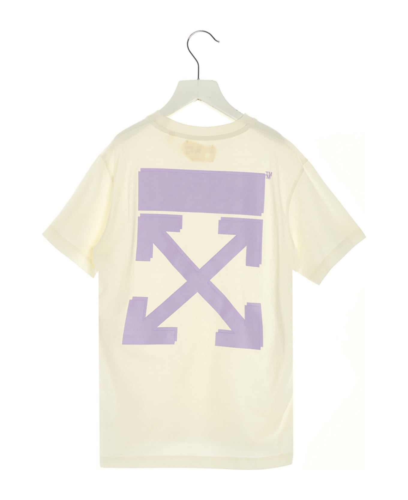 Off-White T-shirt 'rubber Arrow' - White