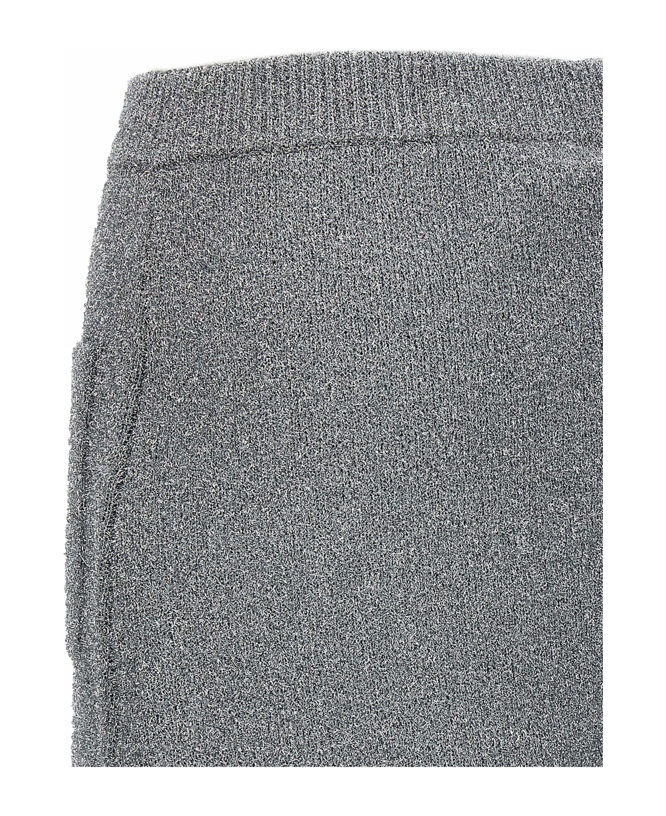 Ganni Sparkle Mini Skirt - Silver