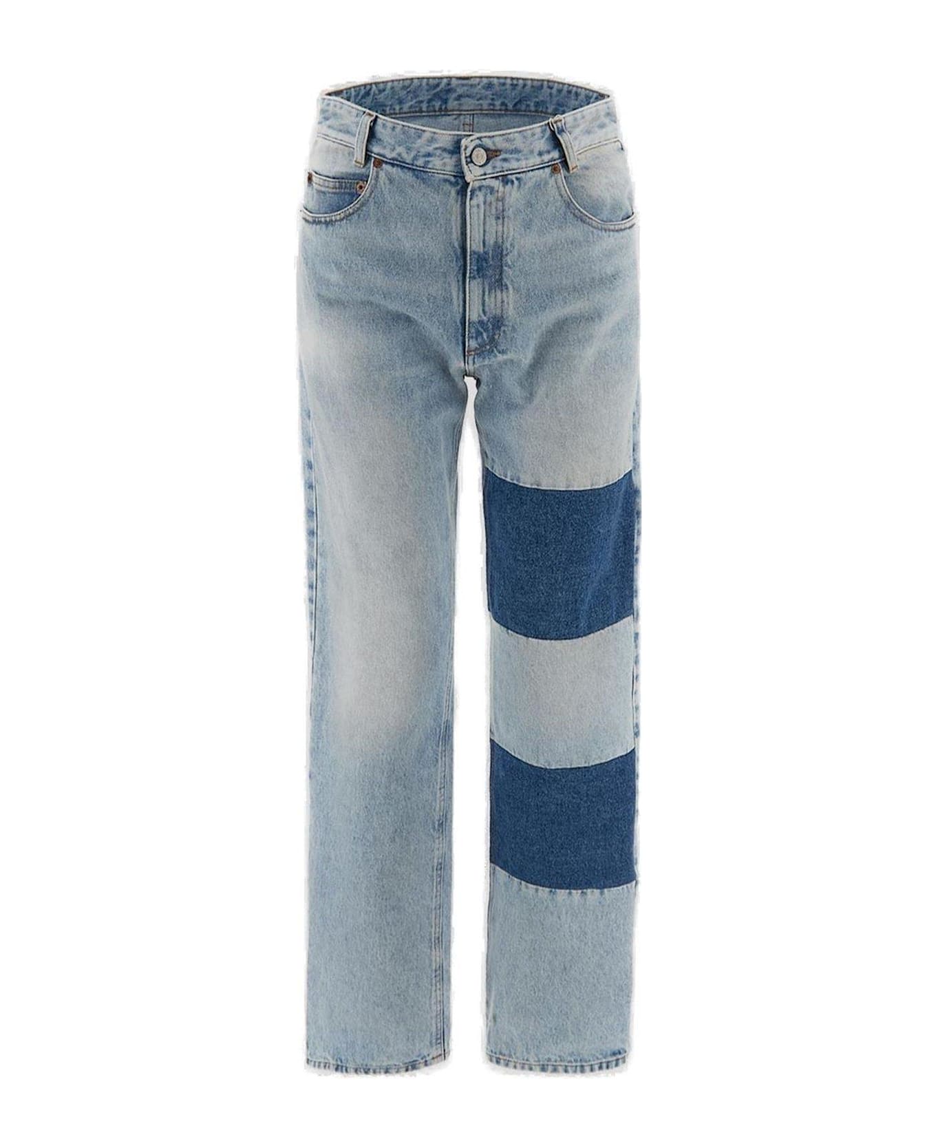 MM6 Maison Margiela Patchwork Jeans - BLUE