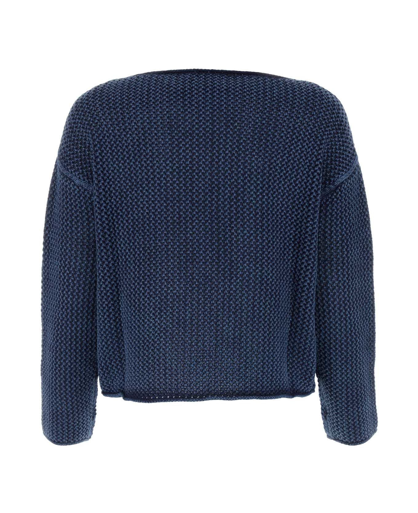 Polo Ralph Lauren Blue Cotton Sweater - BLUEMULTI