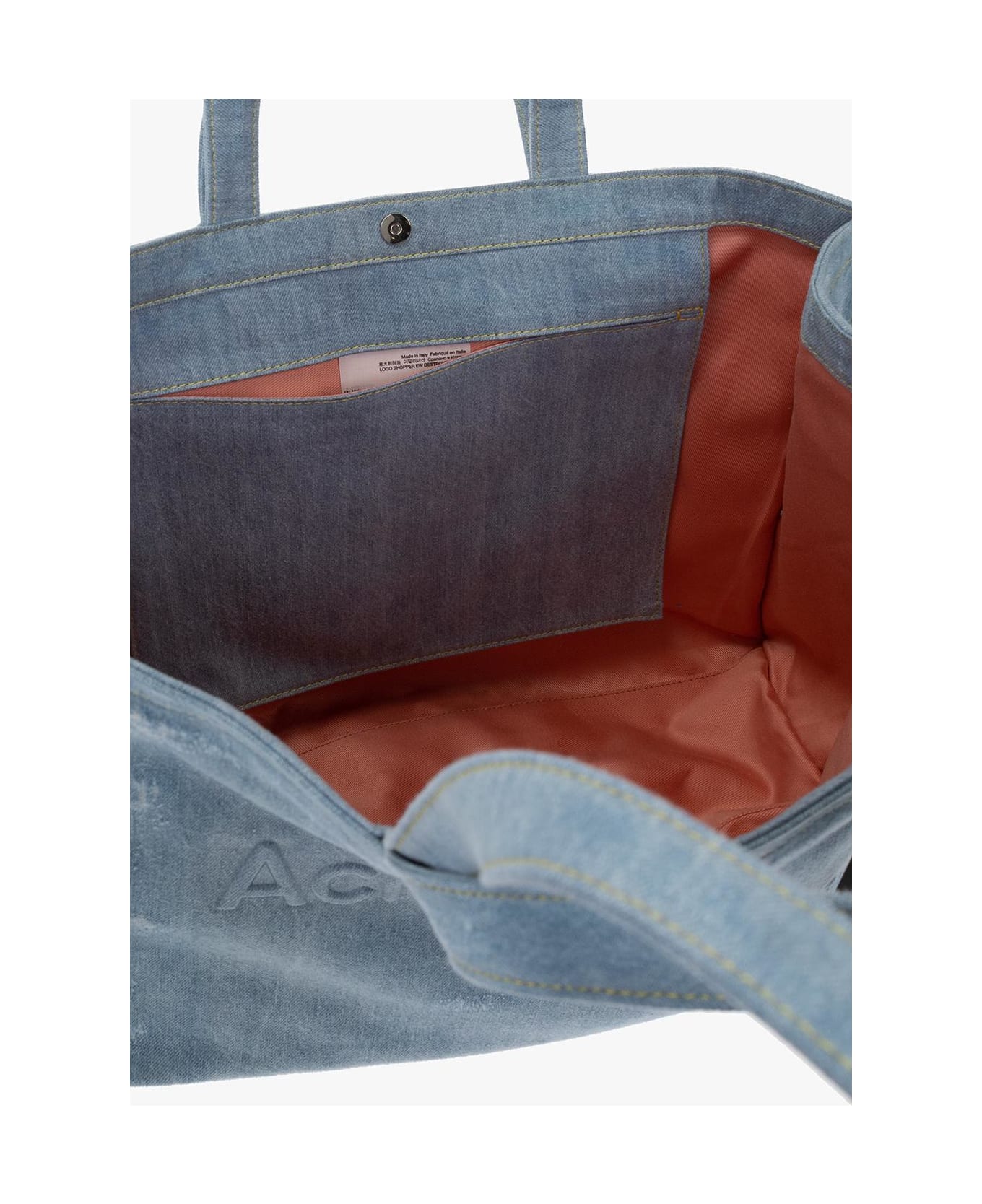 Acne Studios Denim Shopper Bag - Blue