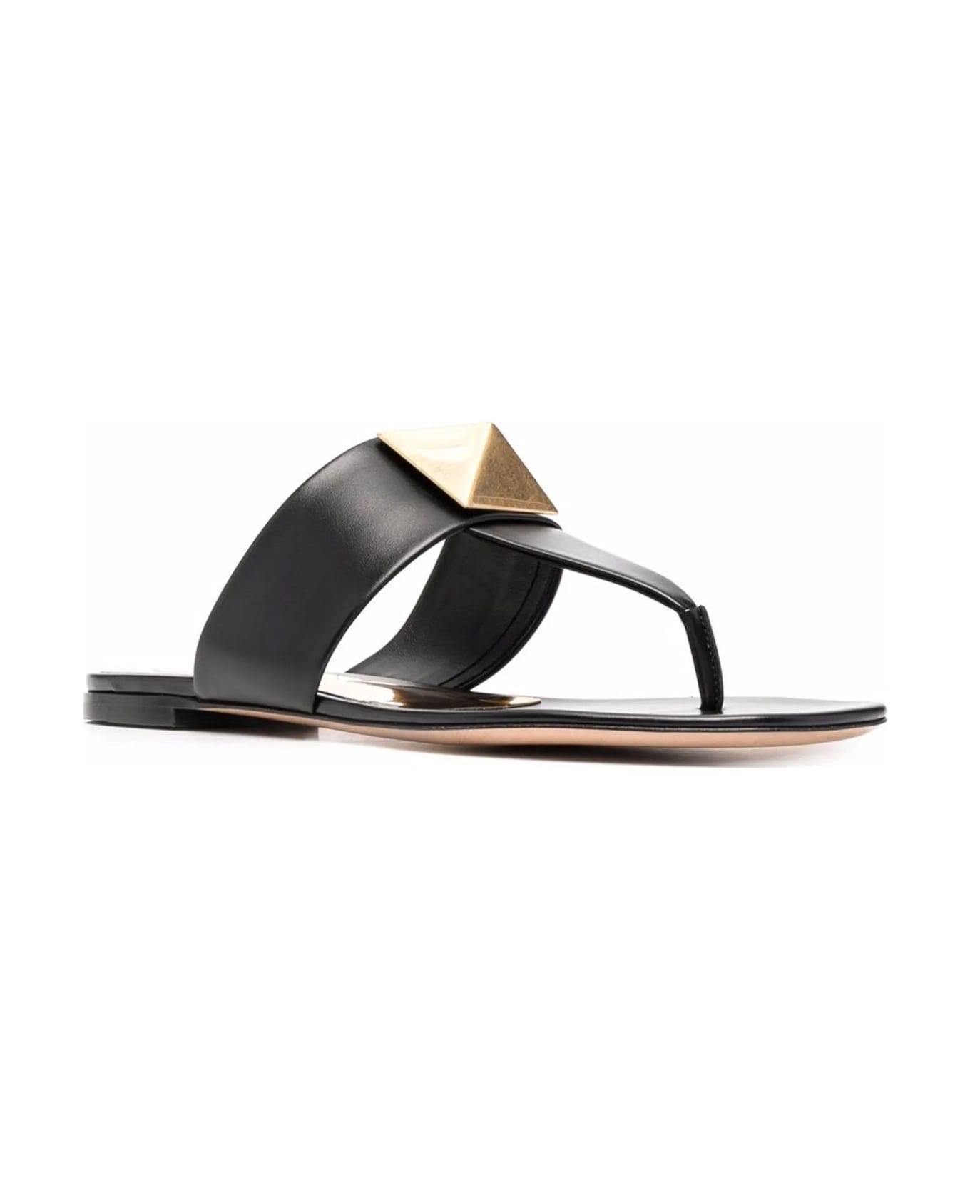 Valentino Garavani Garavani One Stud Sandals - Black