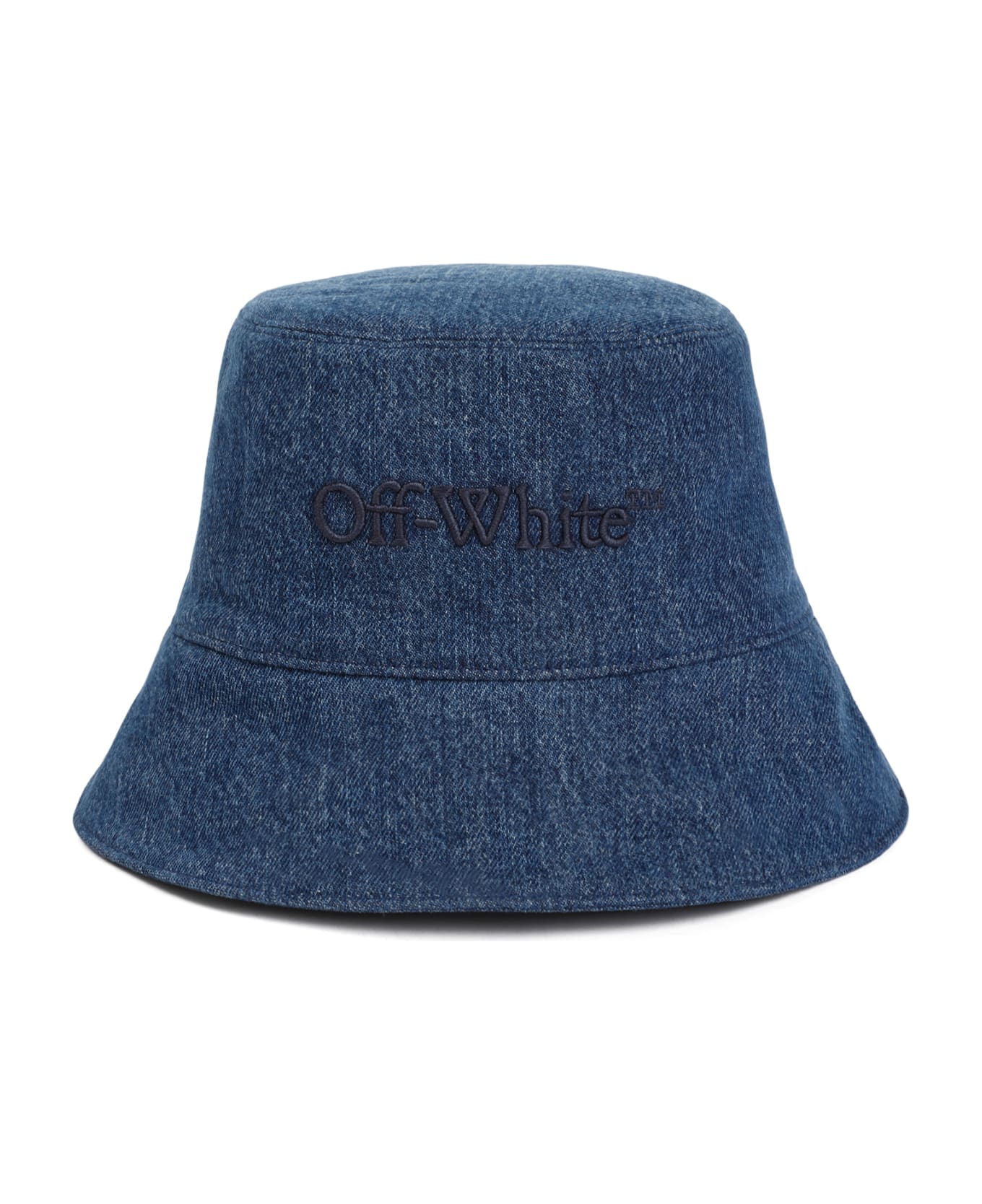 Off-White Denim Bookish Bucket Hat - Medium Blue