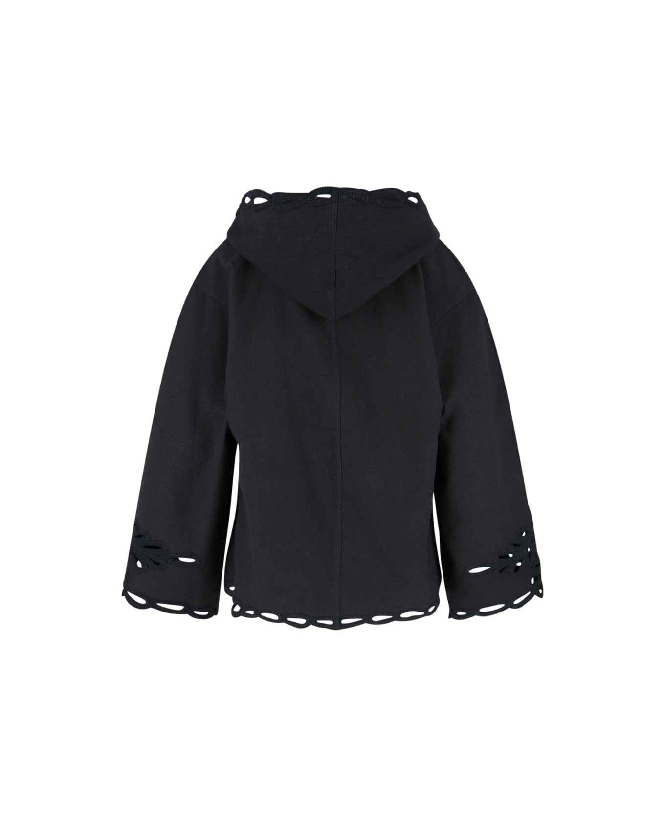 Marant Étoile 
solvi
 Embroidered Crop Top - Black  