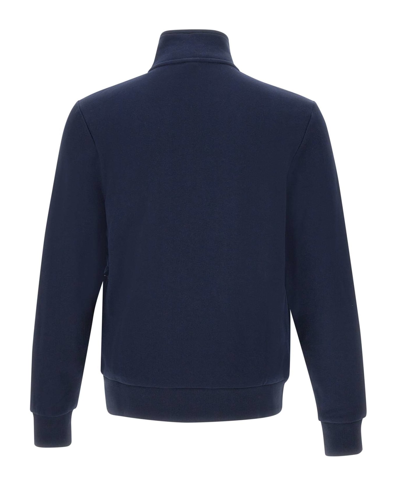 Sun 68 Cotton Sweatshirt Fleece - NAVY BLUE