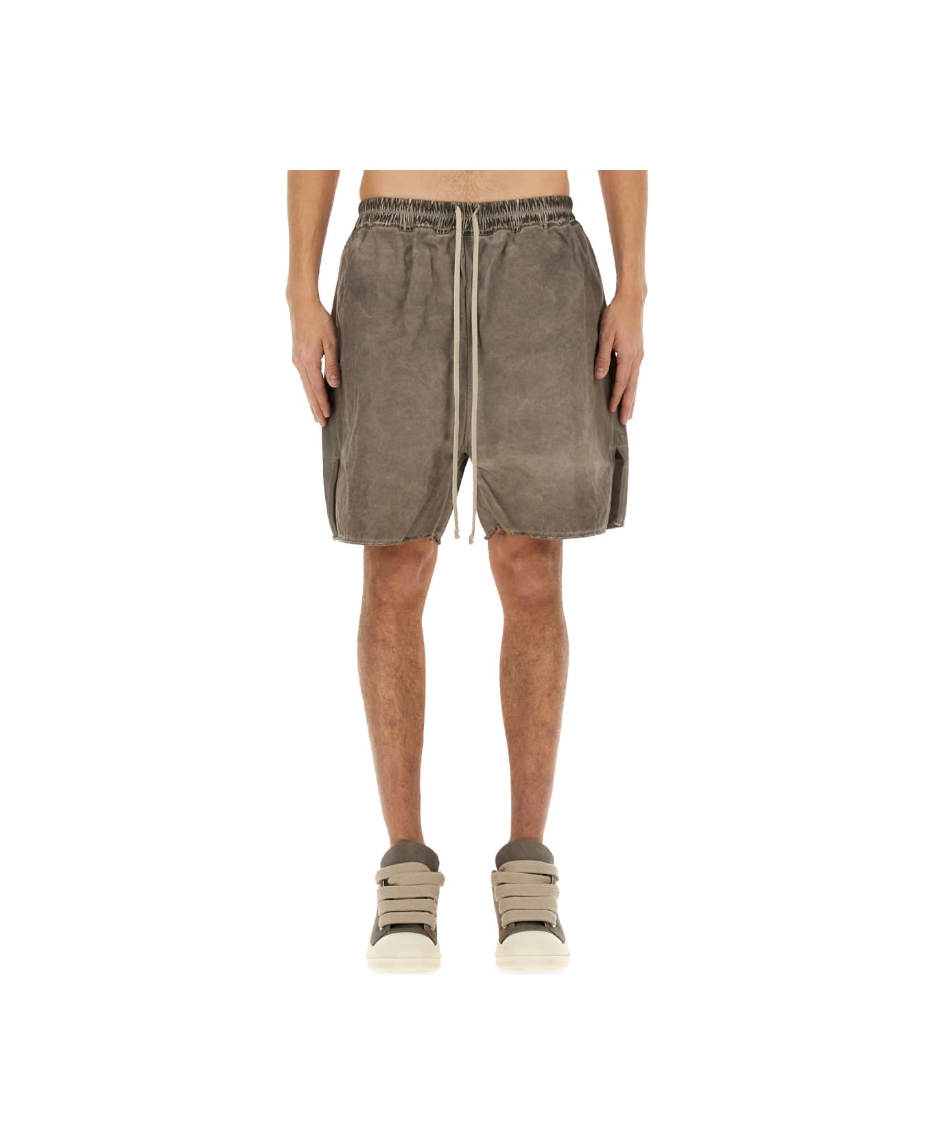 DRKSHDW Zippered Boxer Shorts - DOVE