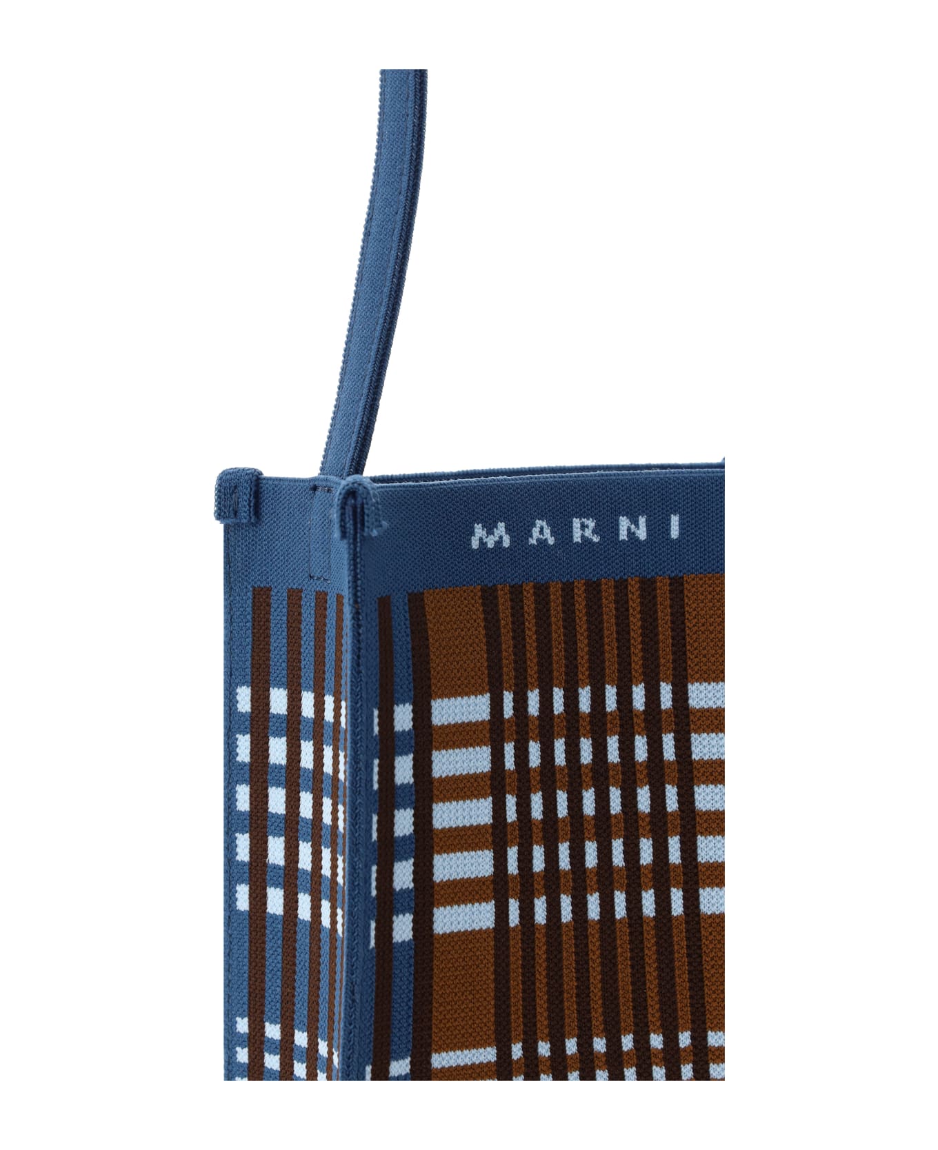 Marni Shoulder Bag - Light Blue/rust ショルダーバッグ