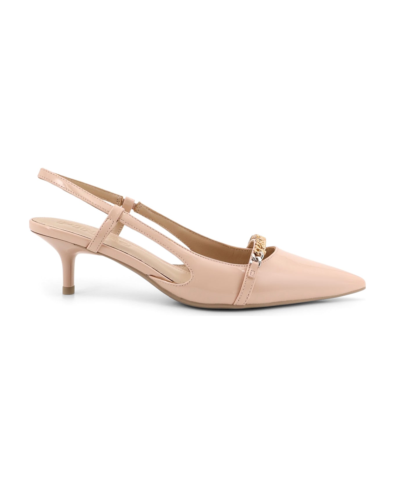 Pinko Gloria Patent Leather Slingback Pumps - Pink