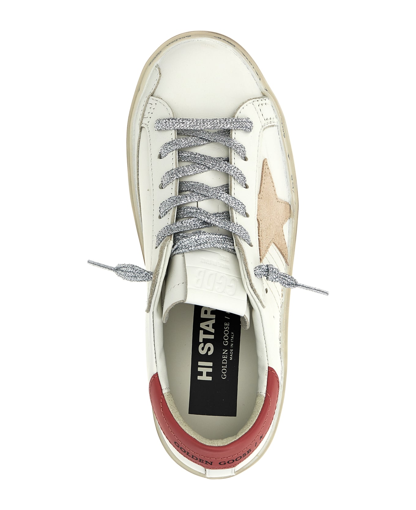 Golden Goose 
hi Star
 Sneakers - White