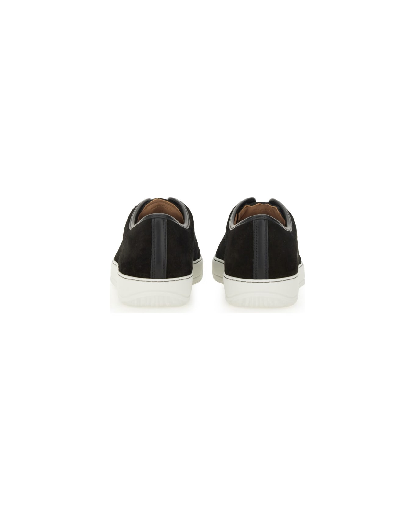 Lanvin Suede Sneaker - BLACK