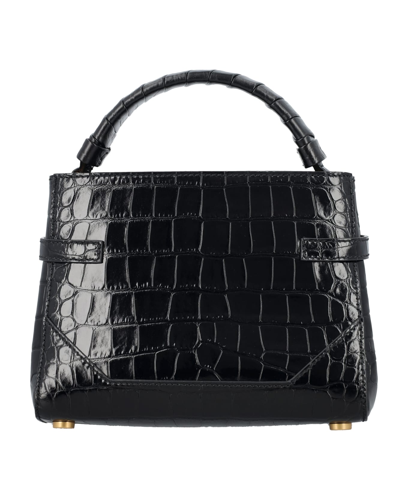 Balmain B-buzz 22 Hand Bag - BLACK