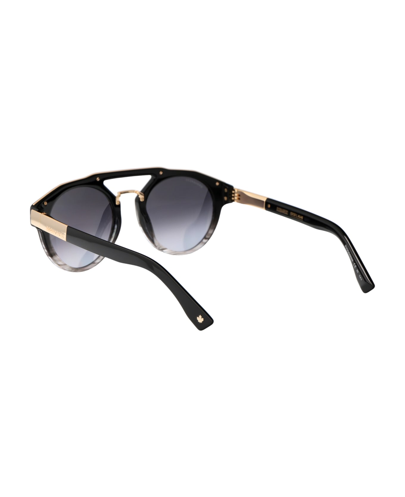 Dsquared2 Eyewear D2 0085/s Sunglasses - XOWFQ BLACK GREY HORN