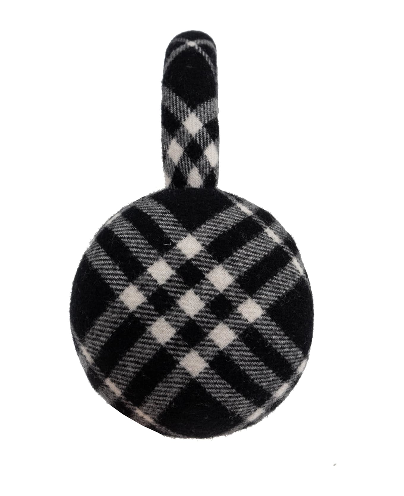 Burberry Wool Earmuffs - BLACK/CALICO IP CHK