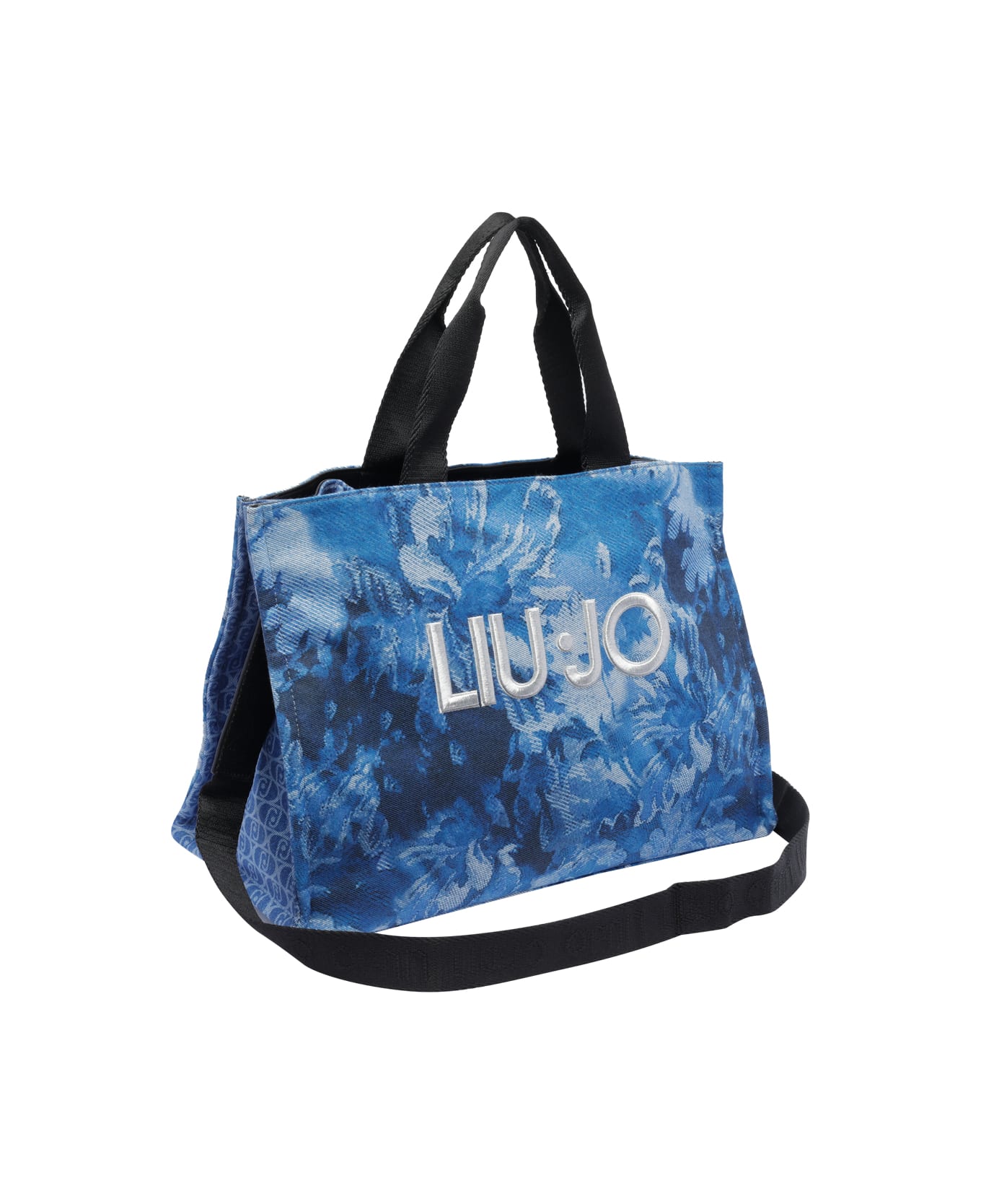 Liu-Jo Logo Tote Bag - Blue