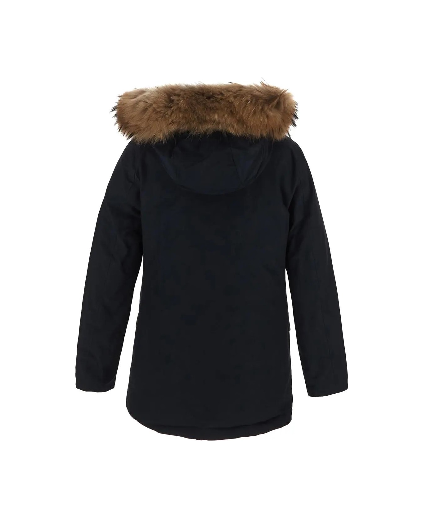 Woolrich Arctic Detachable Fur Parka - DARK NAVY
