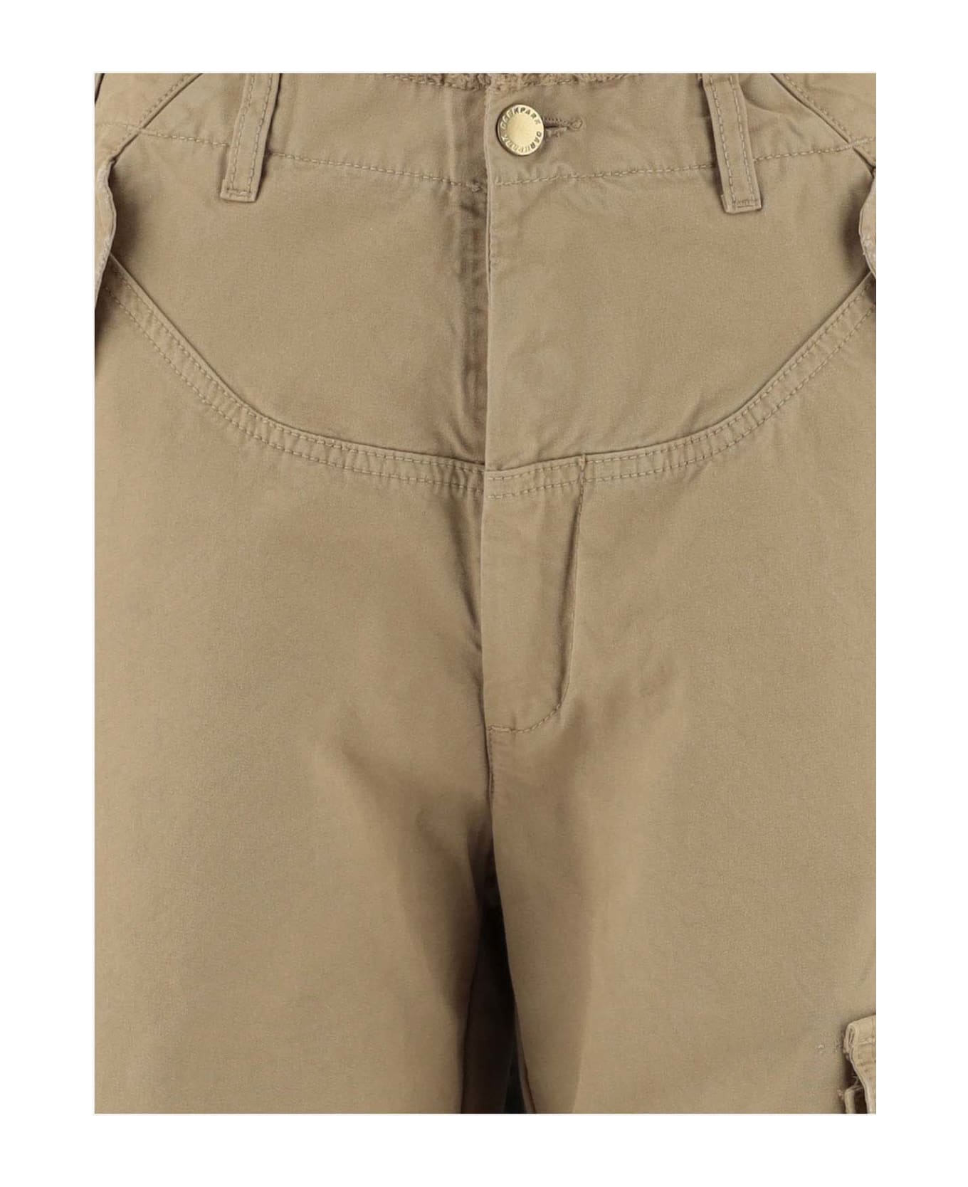 DARKPARK Cotton Cargo Pants - Beige