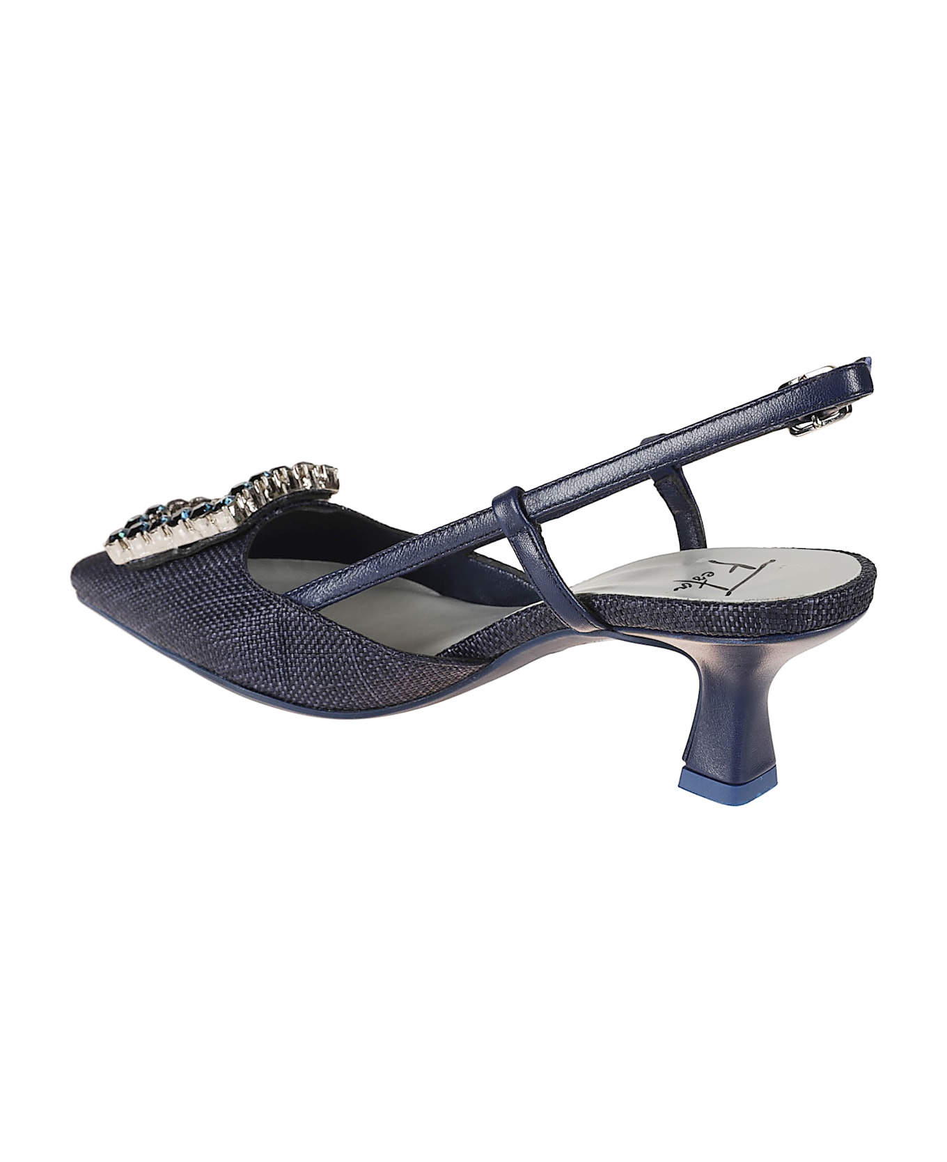 Roberto Festa Stefi Pumps - Farro Navy/Nappa Navy