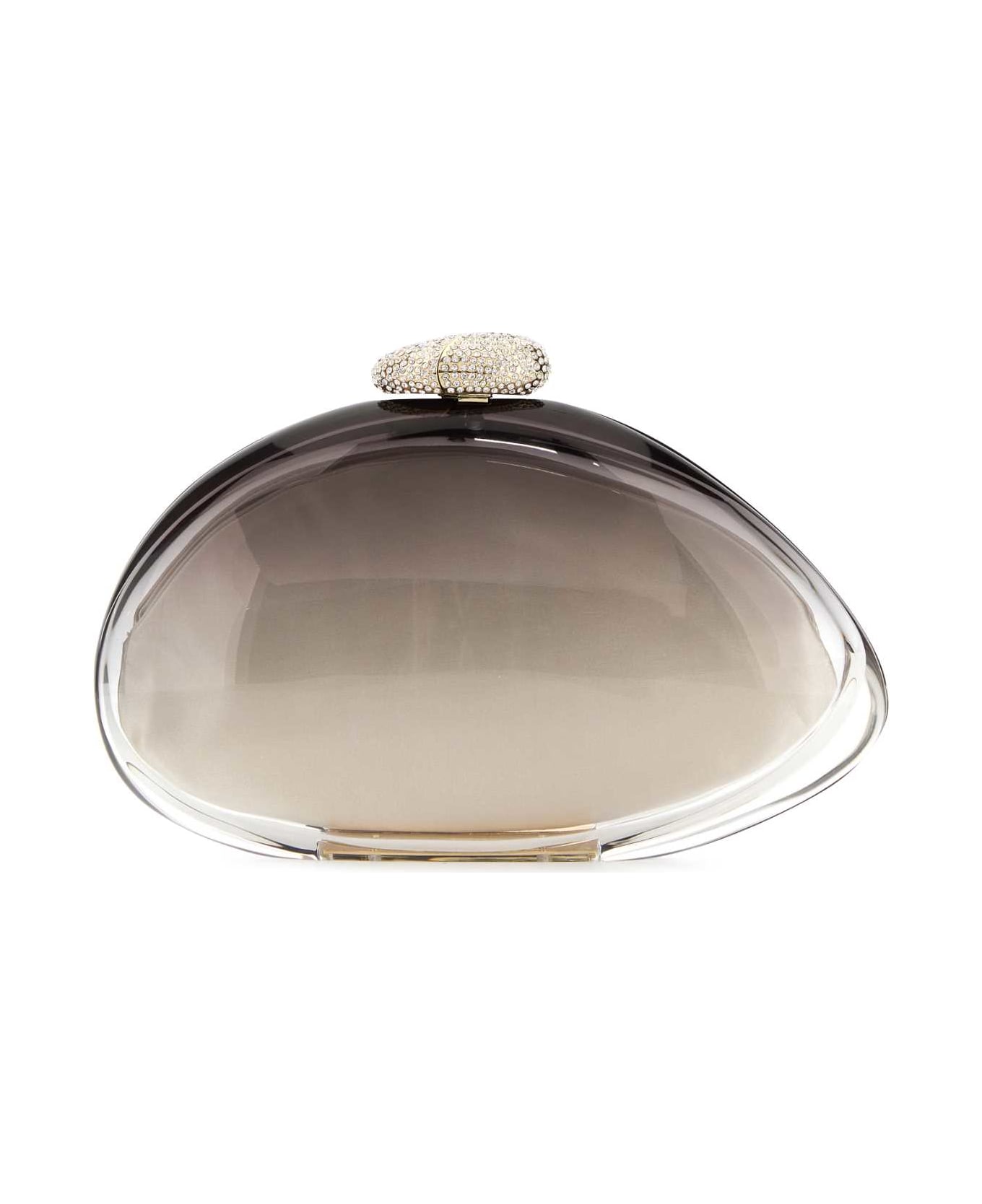 Benedetta Bruzziches Transparent Methacrylate Ariel Clutch - OMBRE