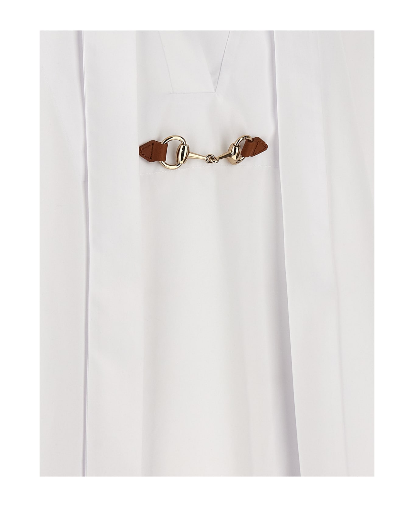 Gucci Snaffle Shirt - WHITEMIX