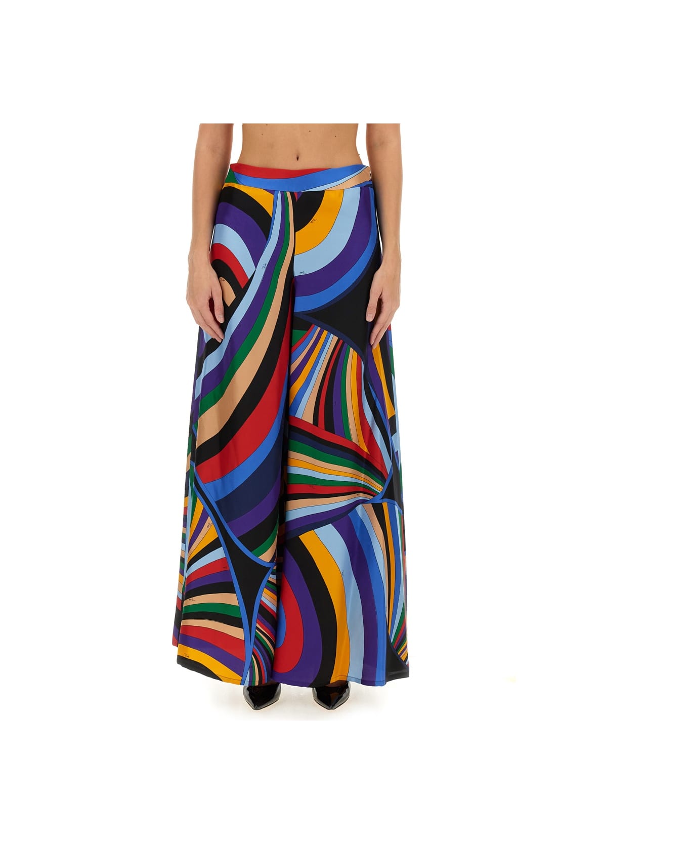 Pucci Pants With Print - MULTICOLOUR