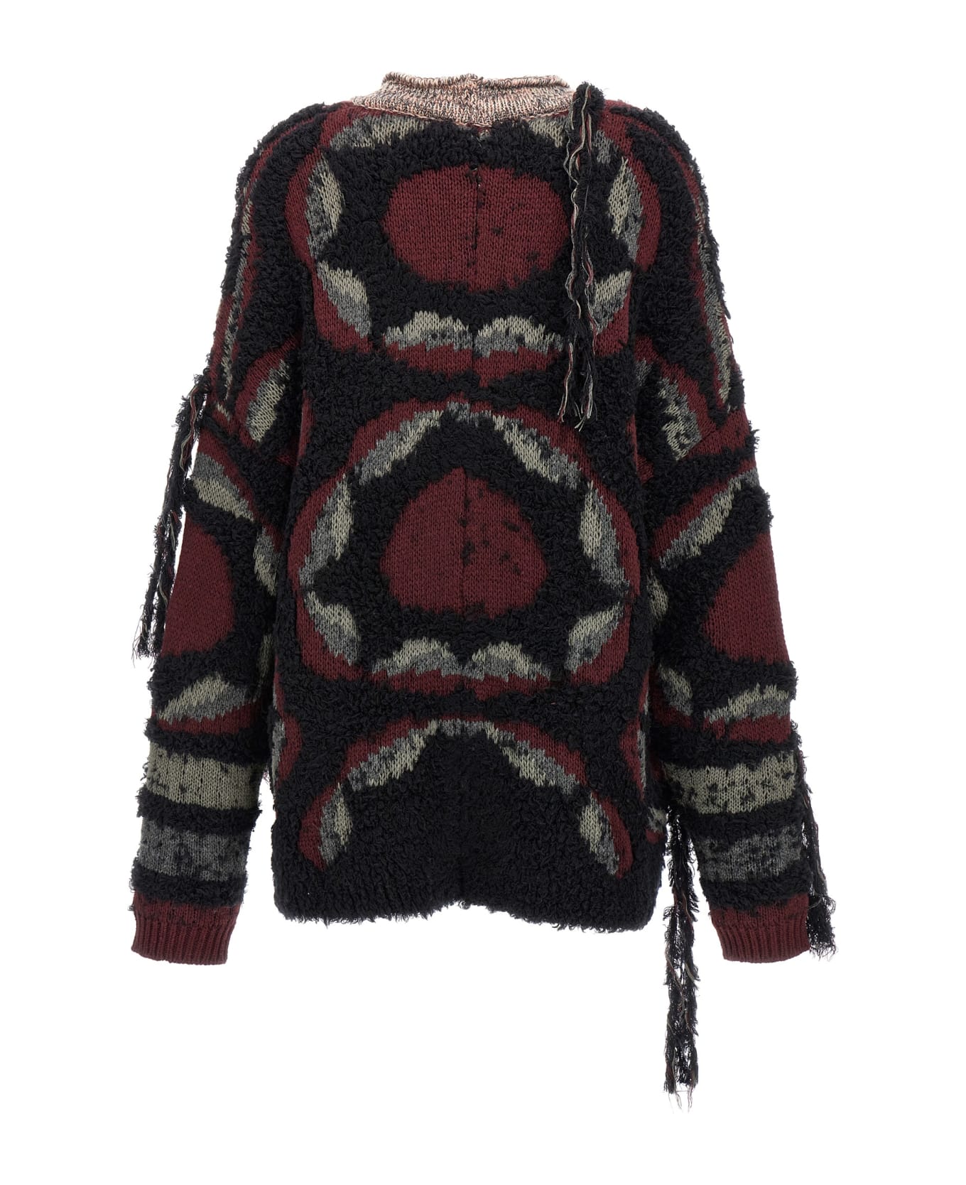 Etro Fringed Oversized Cardigan - Multicolor