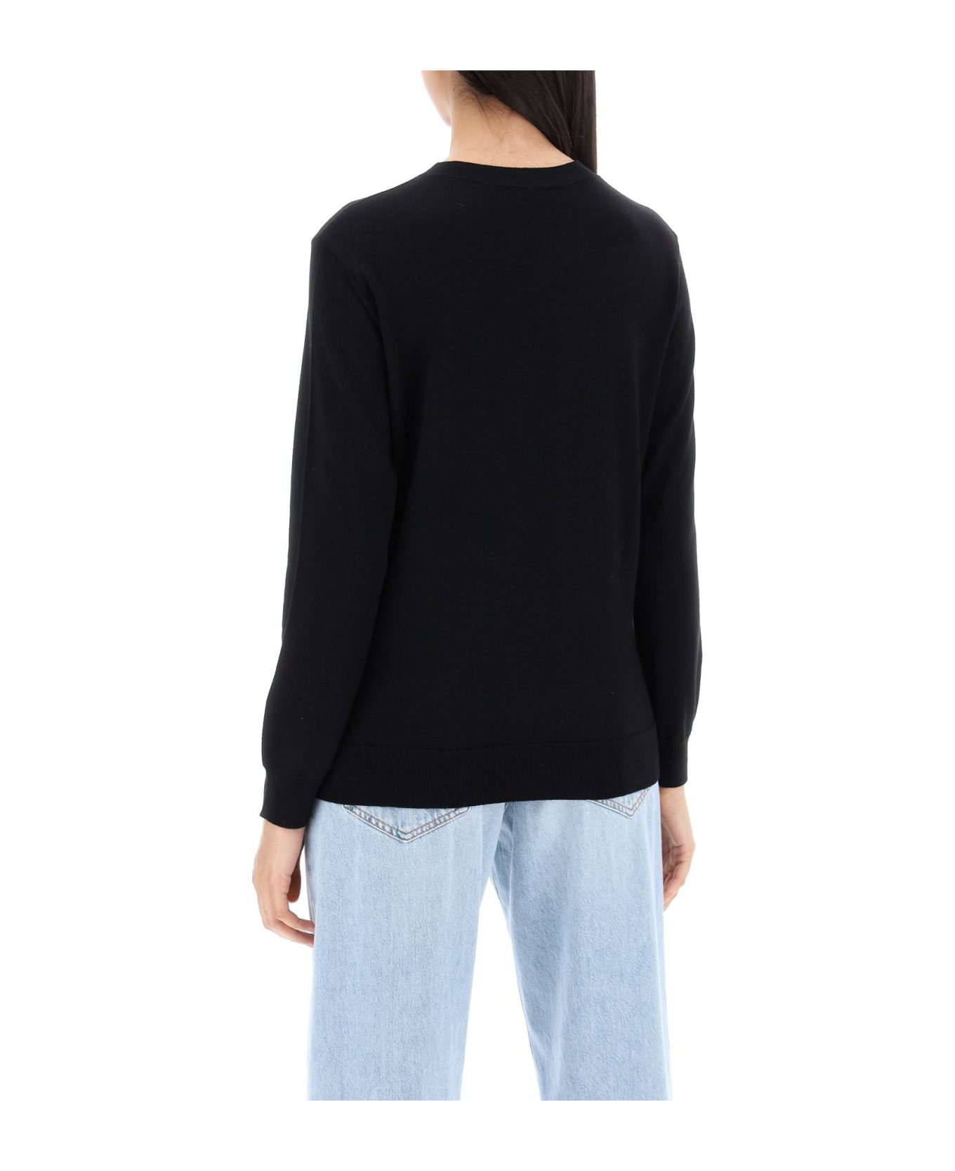 A.P.C. Wool Crewneck Pullover - NOIR (Black)