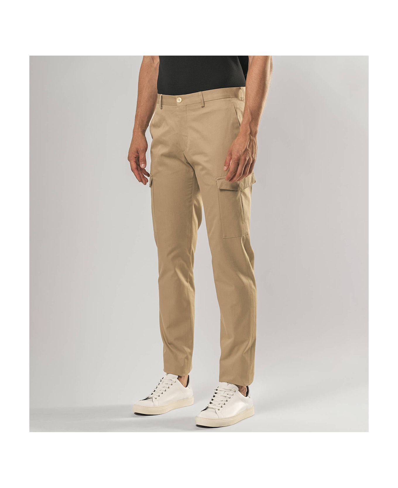 Larusmiani Trousers Saltaire Pants - Beige