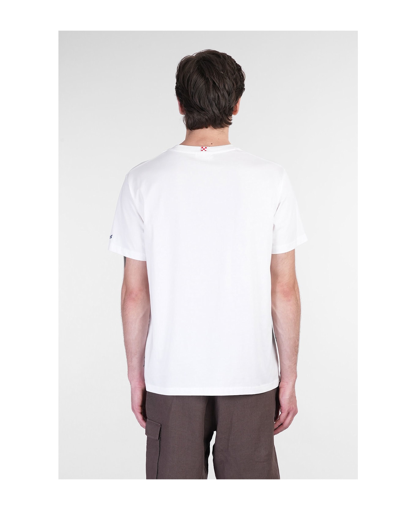 MC2 Saint Barth Portofino T-shirt In White Cotton - white