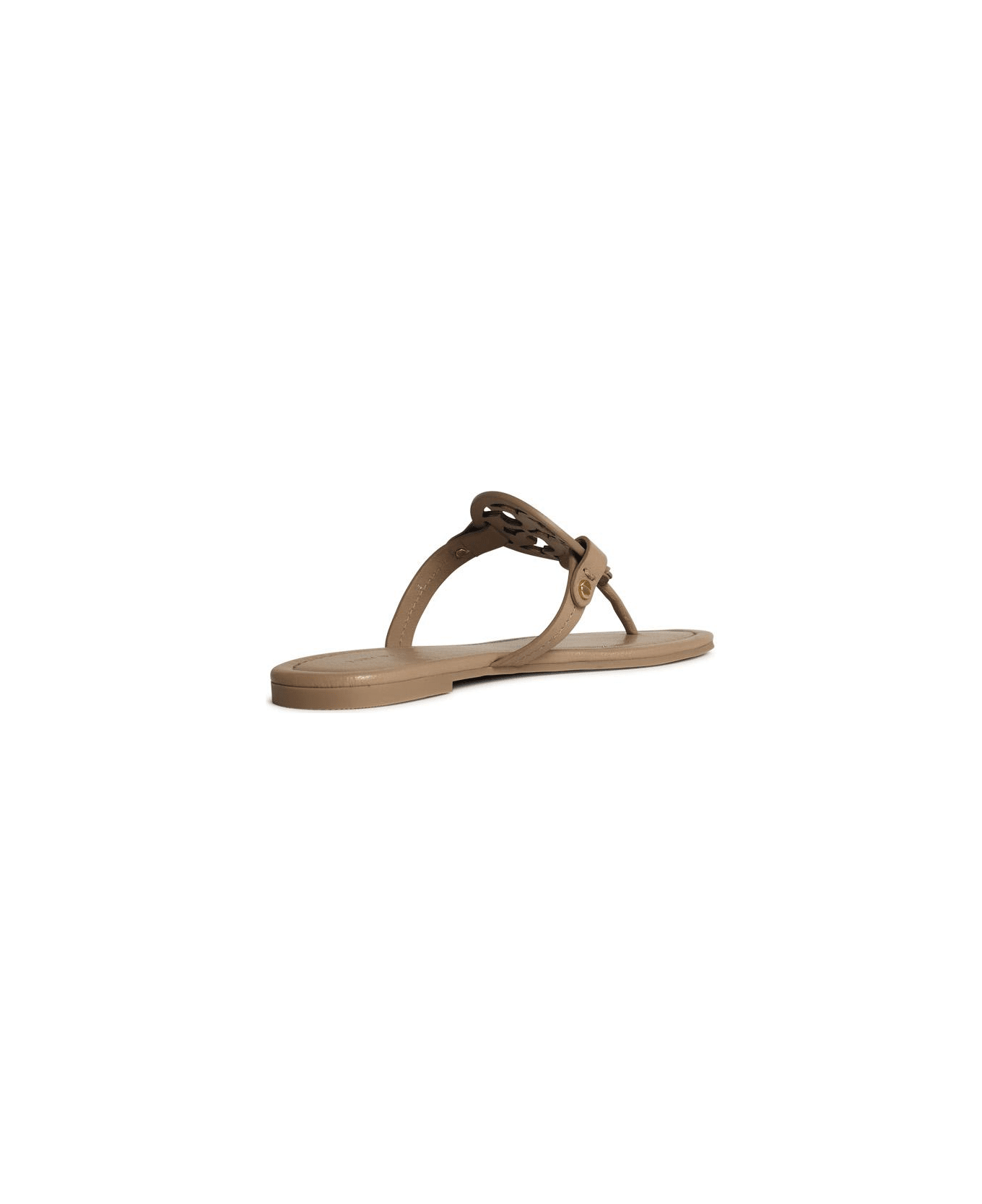Tory Burch 
miller
 Beige Leather Flip-flops - Beige