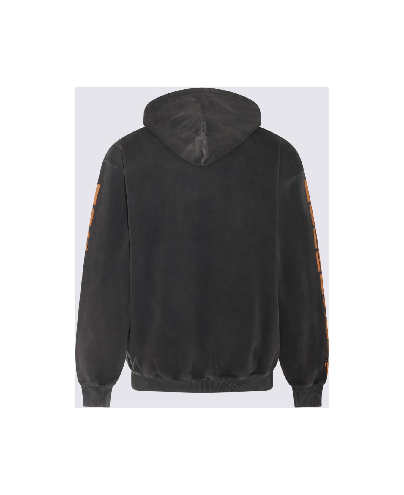 REPRESENT Black Multicolour Cotton Sweatshirt - Black