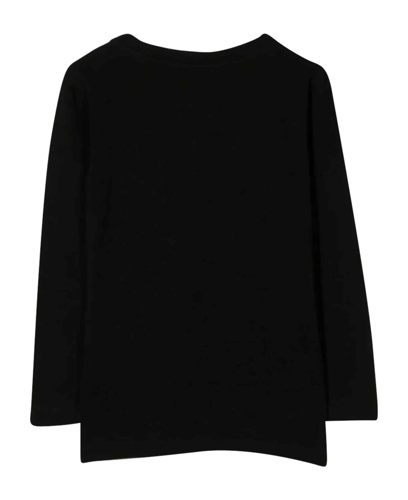 Moschino Black T-shirt Girl . - Nero