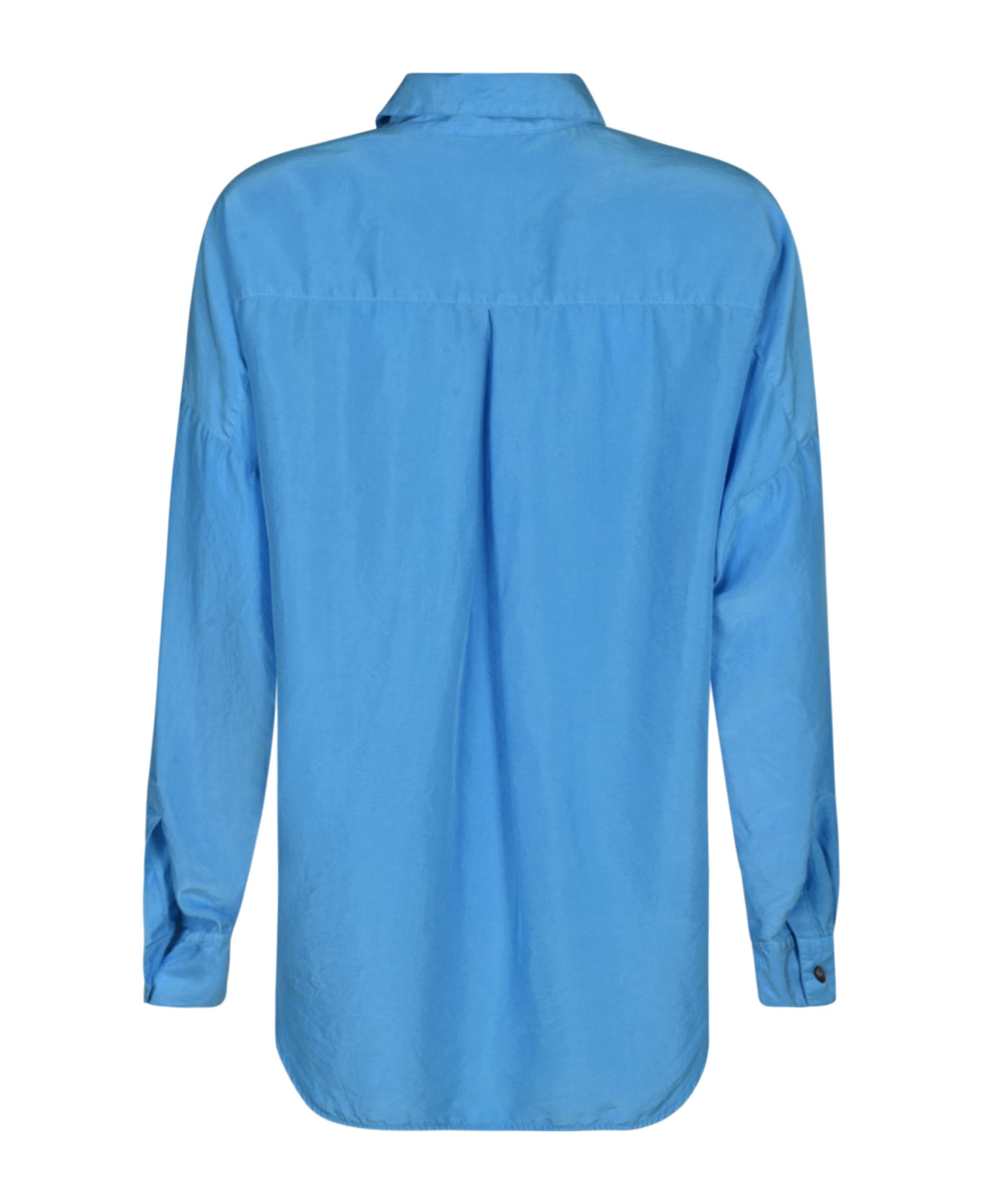 Alberto Biani Oversized Plain Shirt - Blue