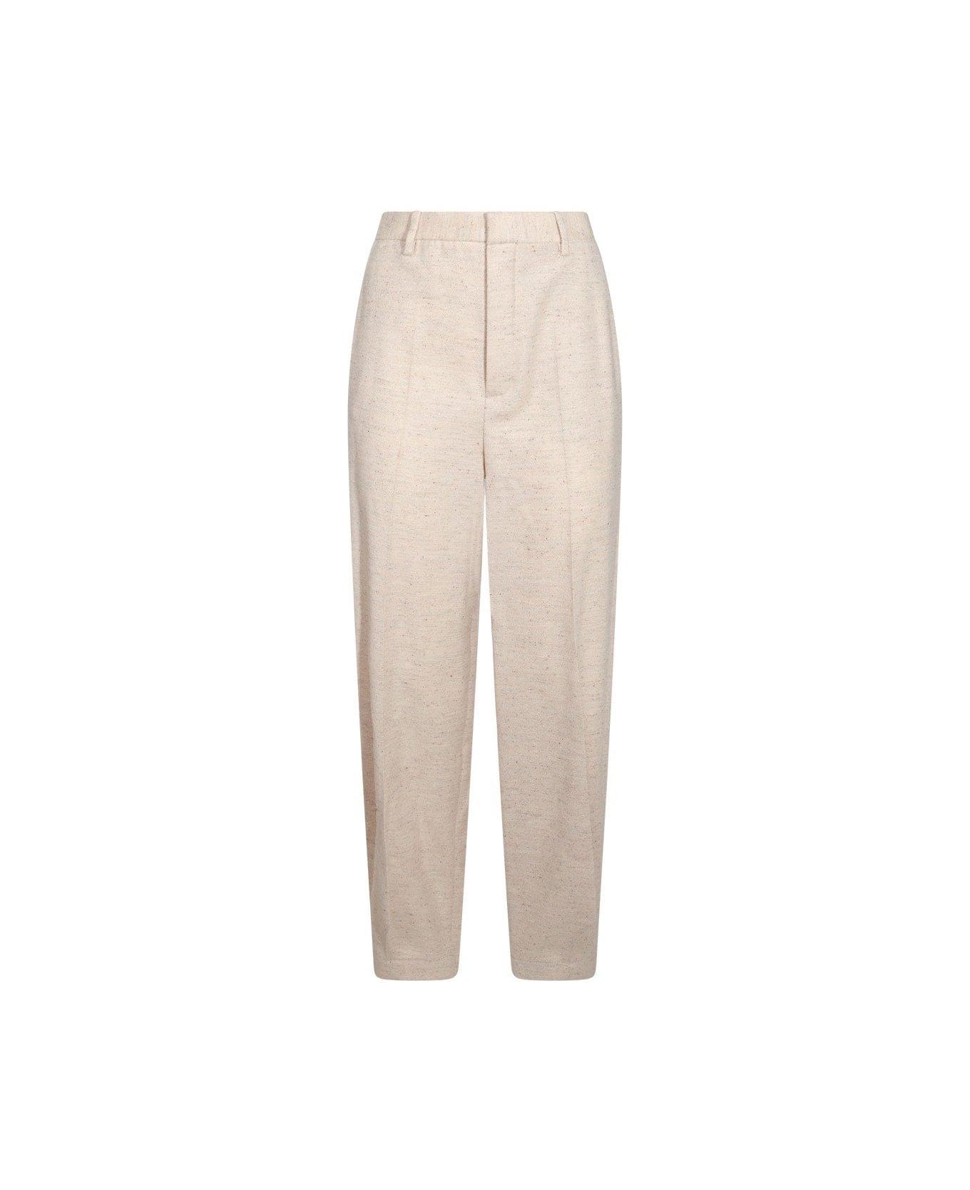 Loro Piana Tapered Trousers - CREAMY SEASHELL