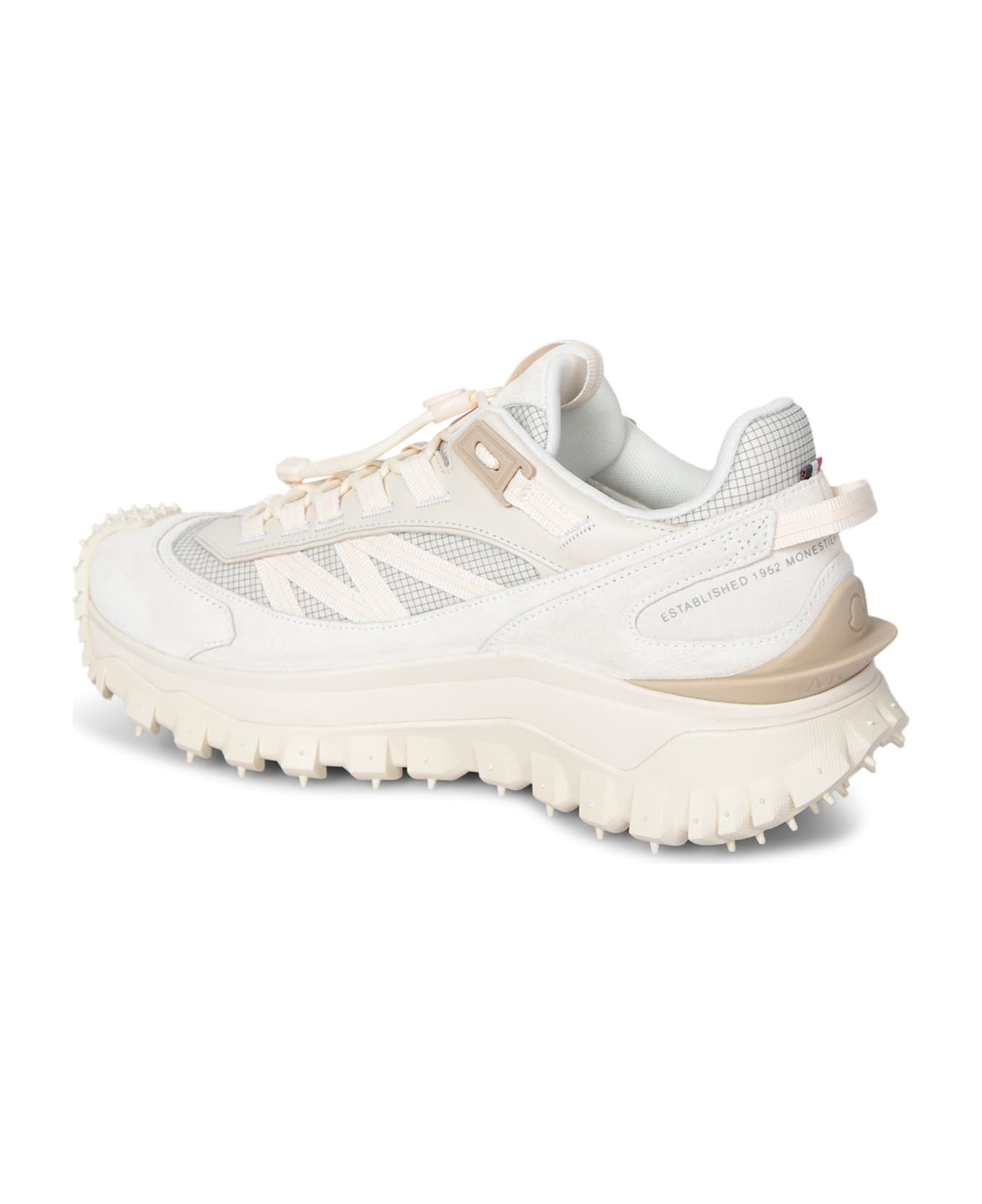 Moncler Trailgrip White Sneakers - White