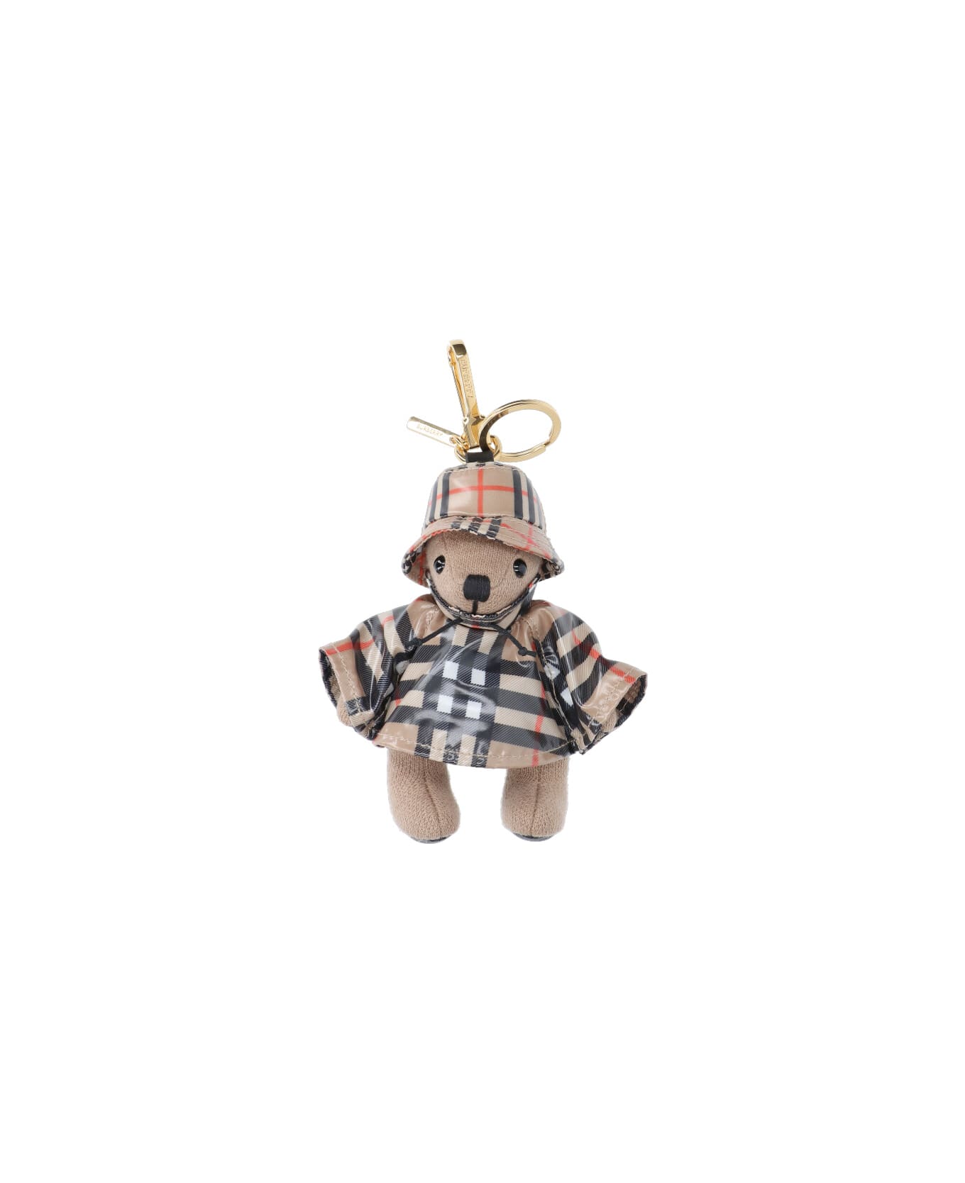 Burberry 
thomas
 Teddy Bear Keyring Charm - NEUTRALS