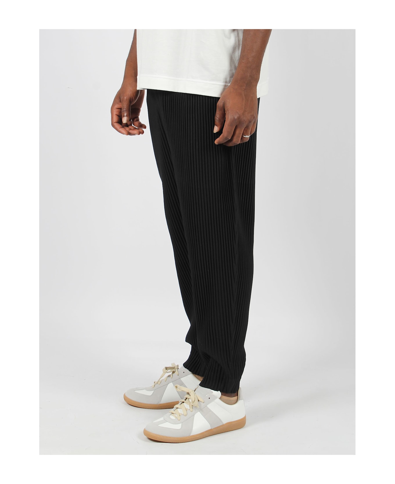 Homme Plissé Issey Miyake Mc August Trousers - Black