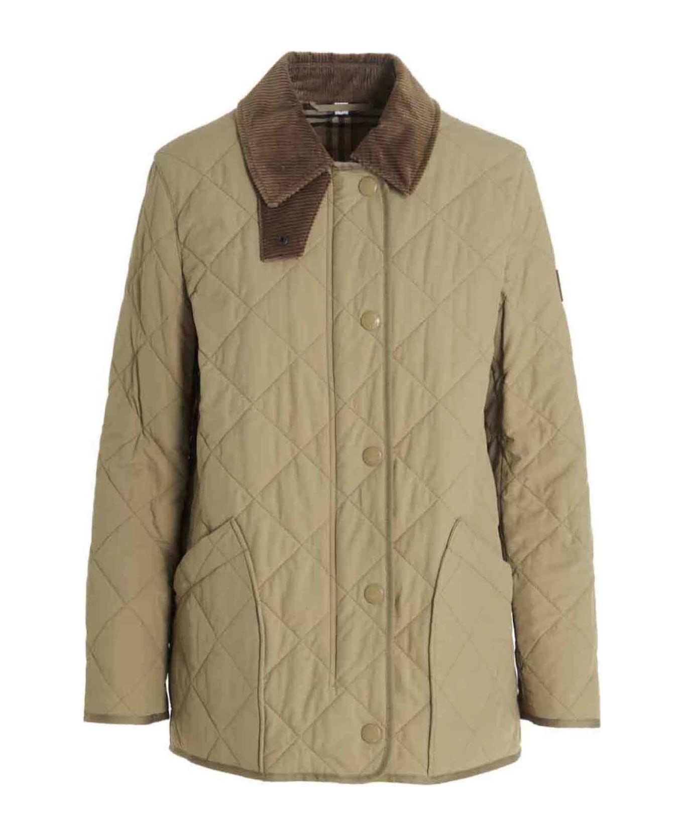 Burberry Quilted Jacket - Honey コート